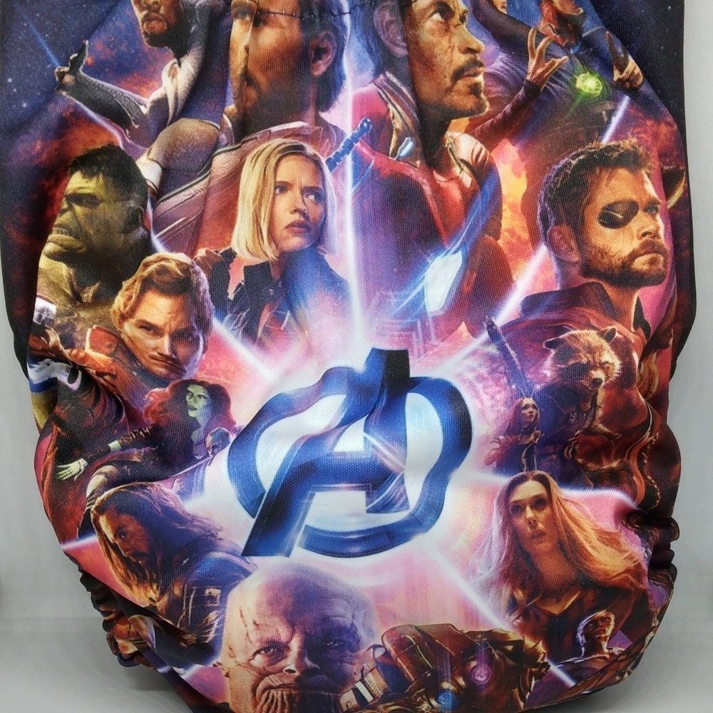 Avengers cloth diaper